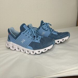 On Running Cloudswift Hellion Blue Shoes Sneakers Women's Size 7.5